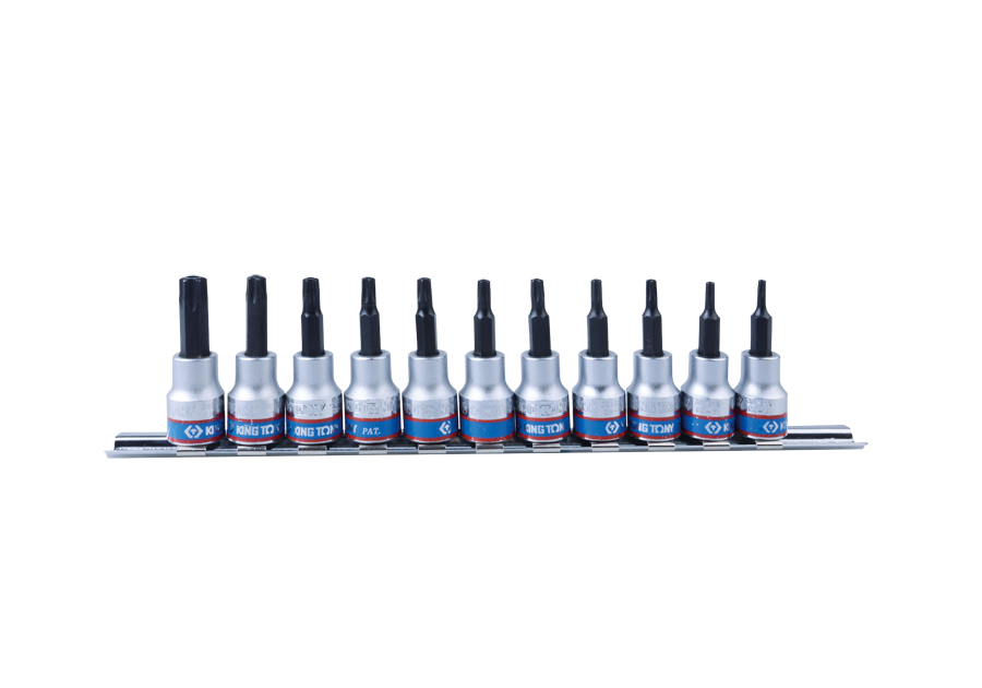 KING TONY Набор TORX с отверстием 11ед. (T8H-T50H) в держателе | 3131PR8