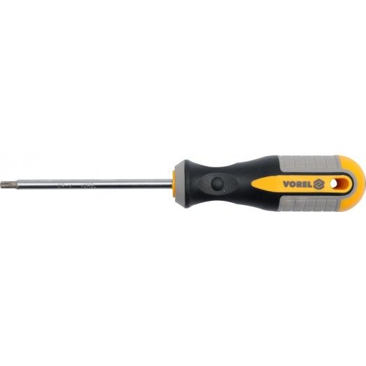 VOREL Викрутка зіркова : TORX-Security Т40 х 100 мм. CrV  | 60891