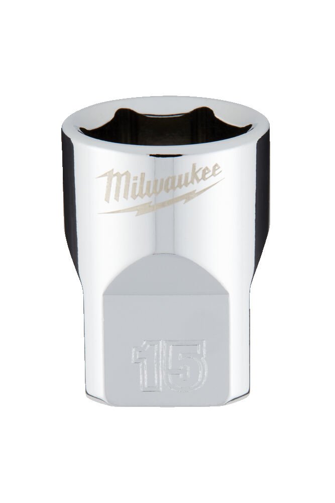 MILWAUKEE Головка хромована метрична 3/8'', 15мм | 4932478345
