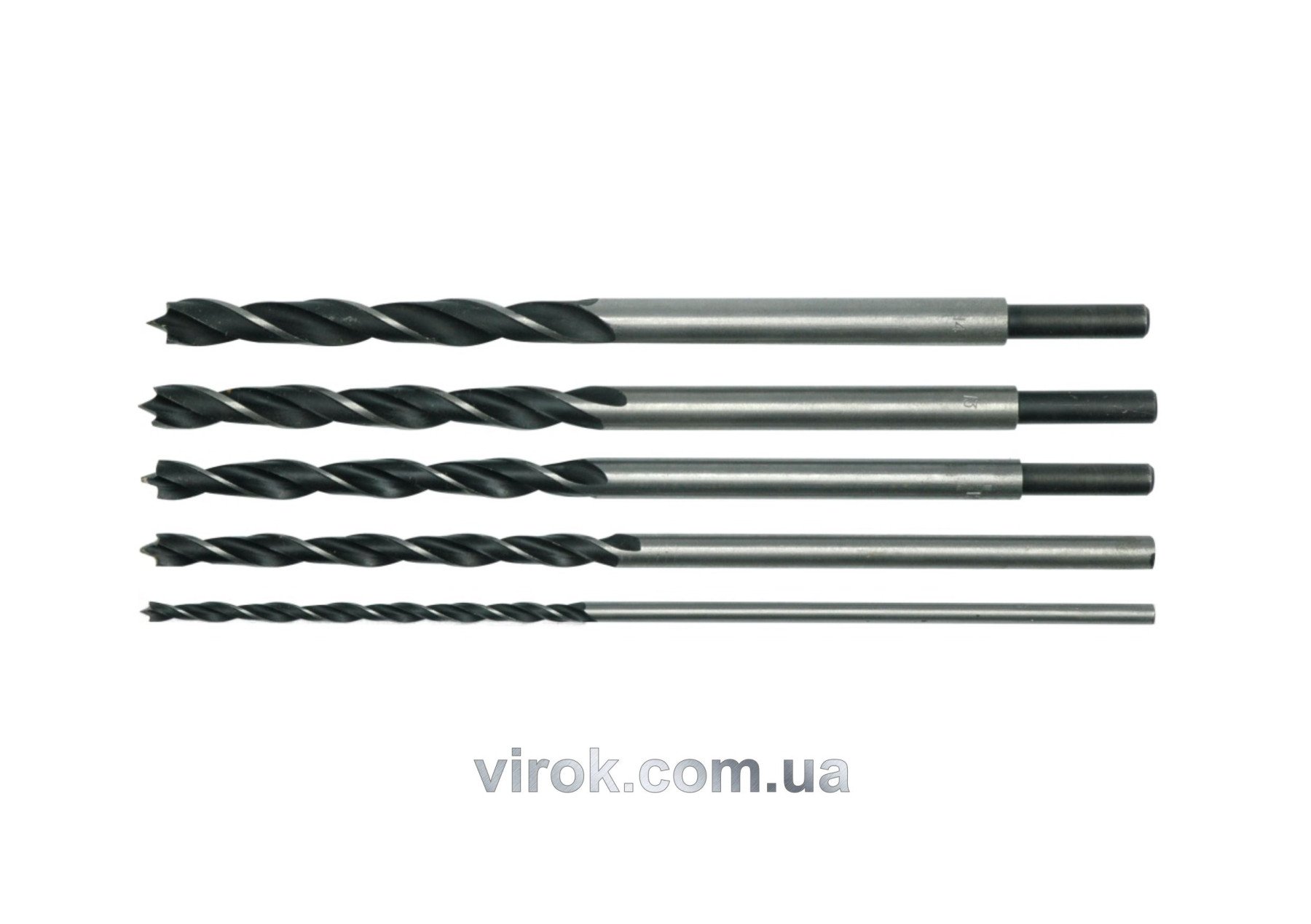 STHOR Свердла по дереву : Ø= 6.0 - 14.0 мм, набір 6 шт.  | 22460