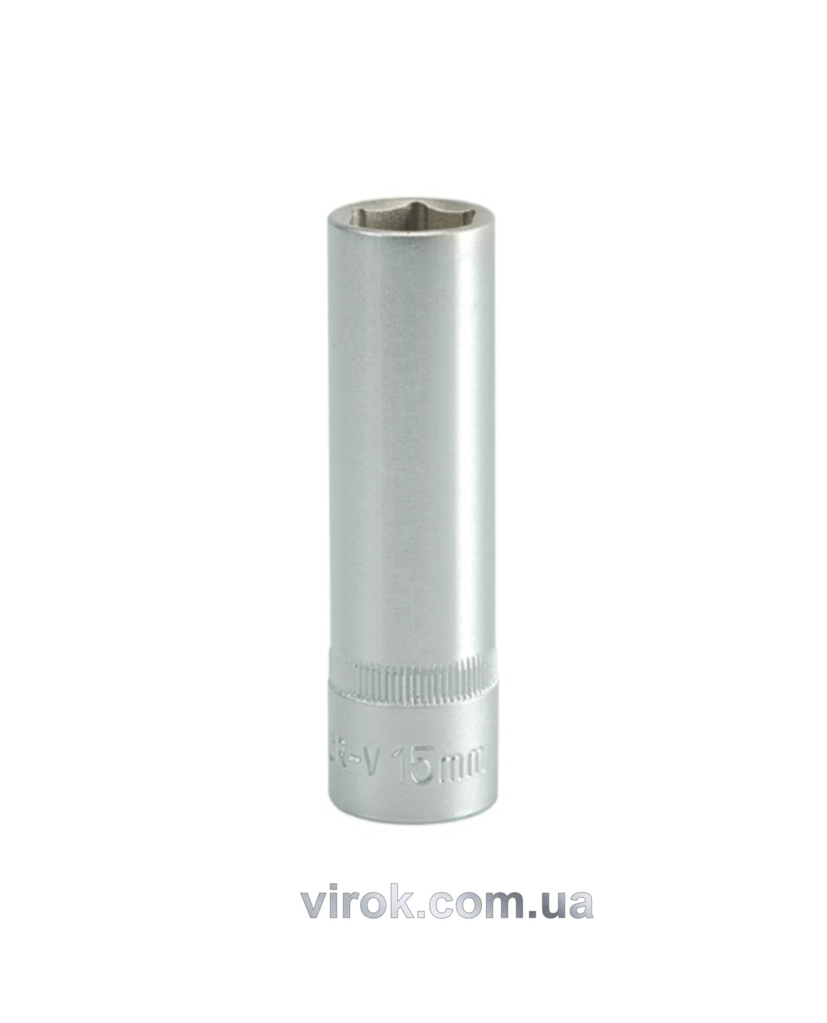 YATO Головка торцева 6-гранна YATO : подовжена, квадрат 1/2", М= 15 мм, L= 76 мм  | YT-1228