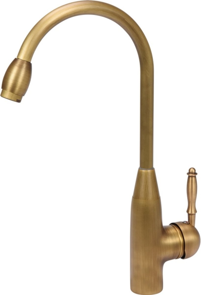 FALA Змішувач води для кухонної раковини "RETRO BRONZE 1" з кульовим регулятором  | 75830