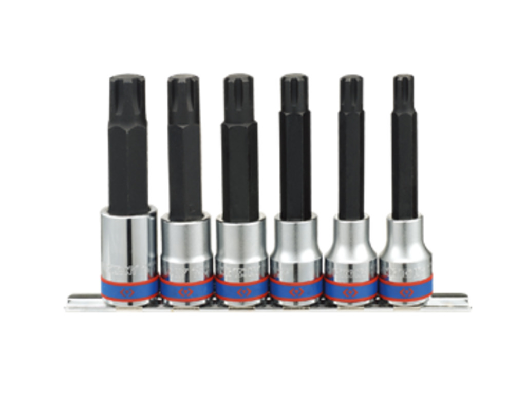 KING TONY Набор RIBE 6ед М9-М16 в держателе (блистер) | 4116PR