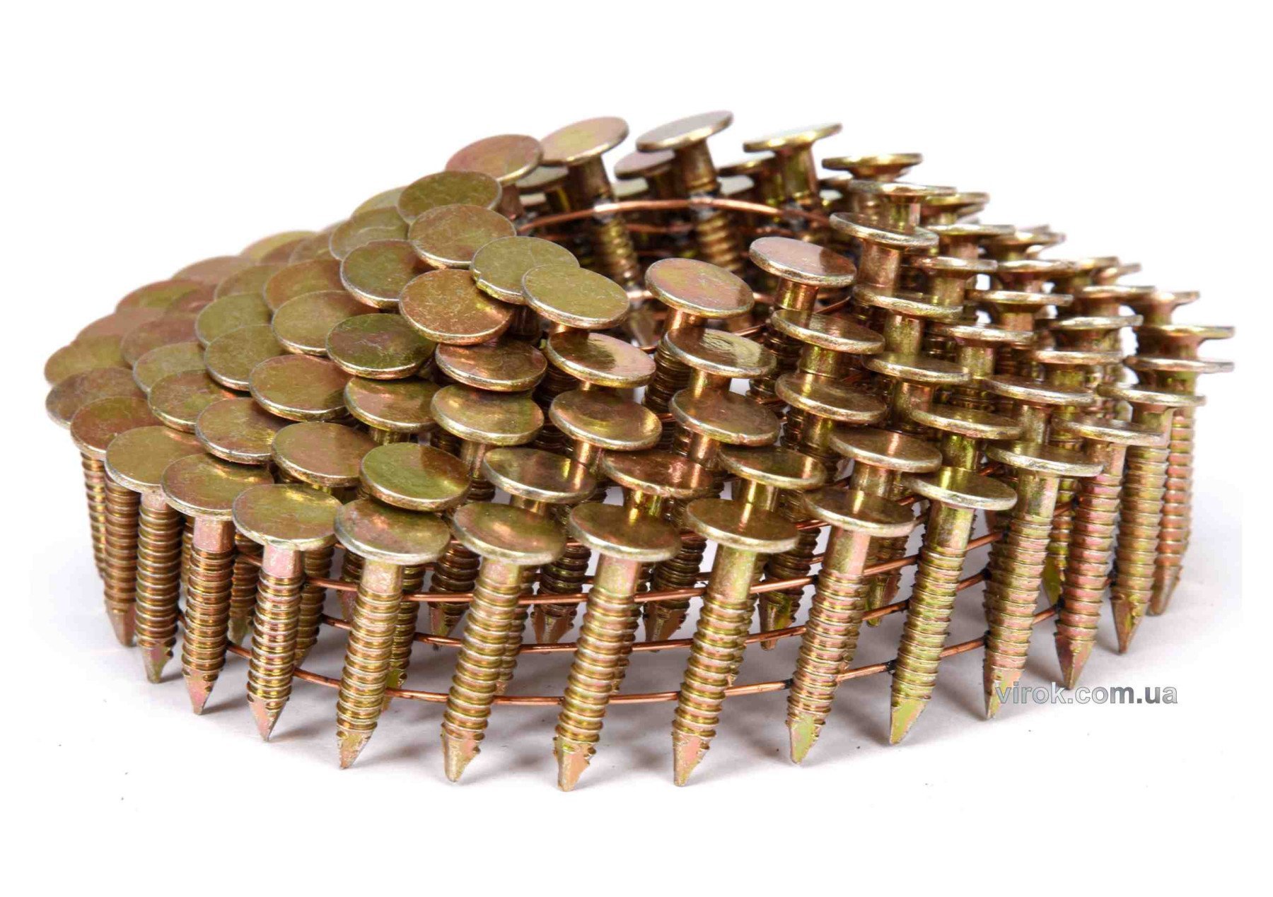 VOREL Цвяхи барабанні до пневматичного пістолета : L=22 мм, Ø=3.1 мм, 4200 шт. (YT-09211)  | 72001