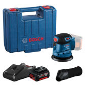 Акумуляторна ексцентрикова шліфмашина Bosch GEX 185-Li (18 В, 4 А*год) (06013A5021)