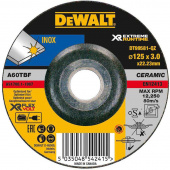 Круг відрізний DeWALT INOX XR, 125х3х22.23 мм | DT99581