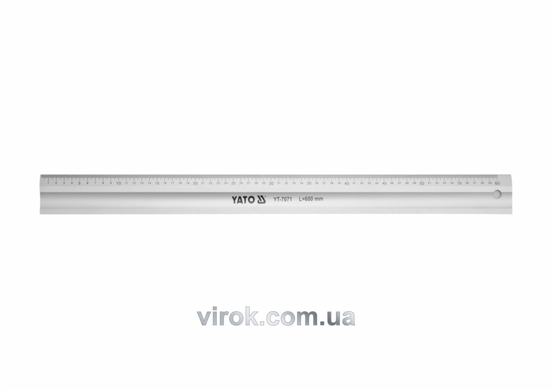 YATO Лінійка алюмінієва YATO : L= 600 мм  | YT-7071