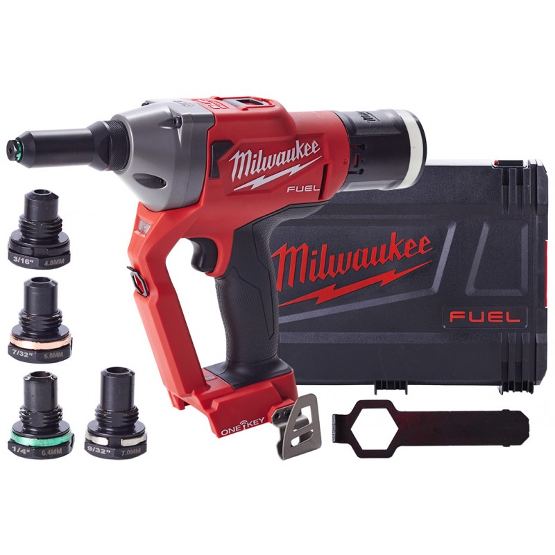 MILWAUKEE Заклепочник акумуляторнийM18 ONEFPRT-0X, Ø закл. 4,8-7,0мм (HD кейс) | 4933478601