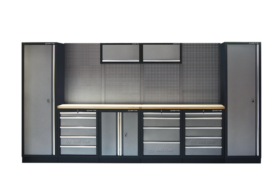 KING TONY Рабочий модуль для хранения инструмента Габариты: 3920 x 460 x 2000мм | 87D11A-KG