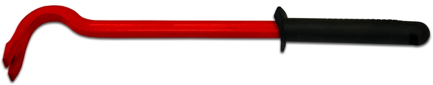 40-000 Лом-гвоздодер 300 мм, шестигранный, прорезиненная ручка
