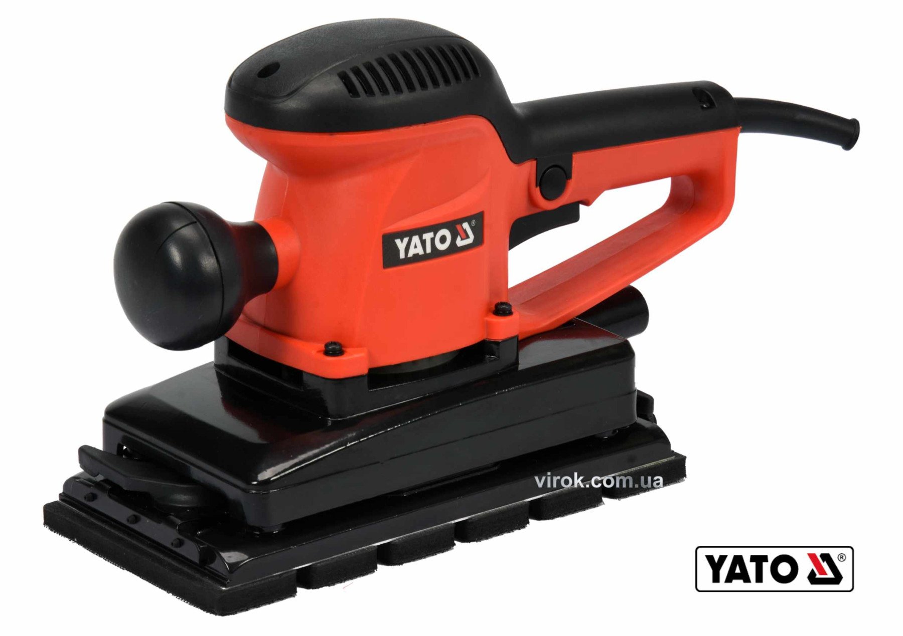 YATO Шліфмашина вібраційна мережева YATO; 230 В, 300 Вт, платформа- 115-230 мм  | YT-82234