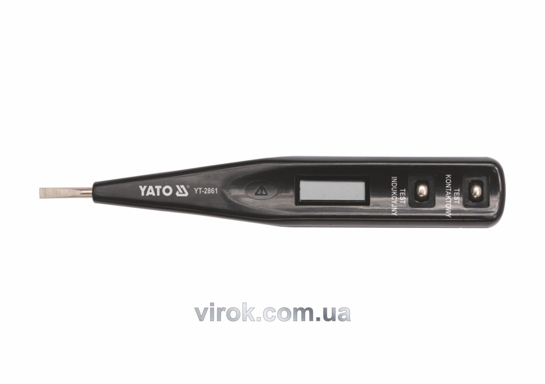 YATO Індикатор напруги YATO контрольний цифровий 12-250 V LCD  | YT-2861