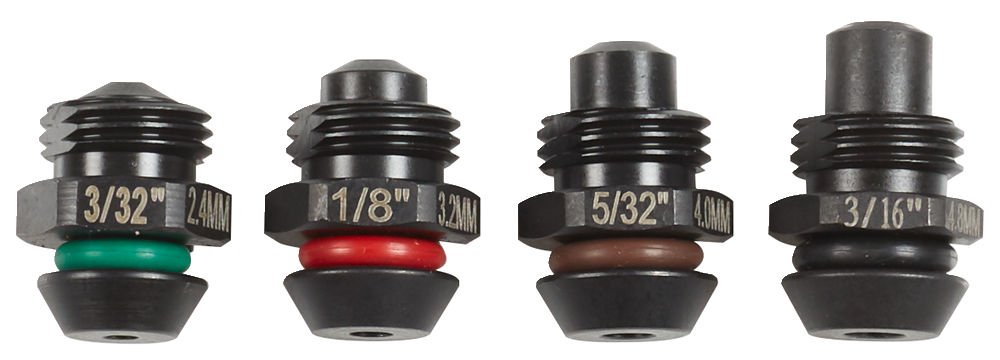 MILWAUKEE Набір перехідниківдля акумуляторного заклепочника M12 BPRT, під заклепки  | 48540100