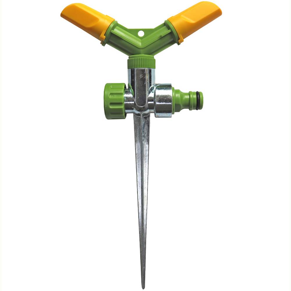 Розпилювач 2-променевий що обертається пластиковий на цинковому стрижні VERANO | 72-050