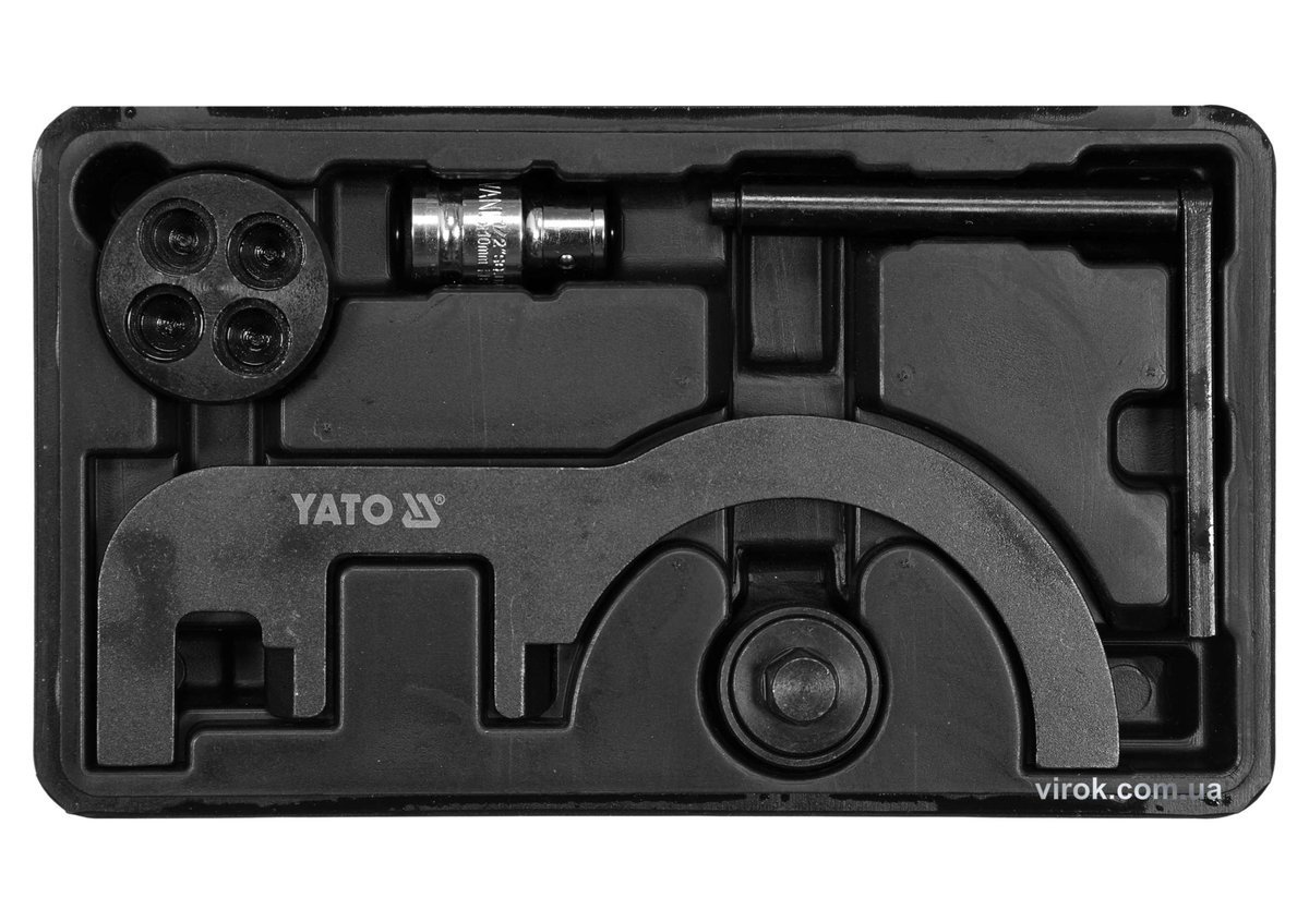 YATO Фіксатори газорозподільної системи двигунів авто групи BMW, з квадр.- 1/2", наб. 6 елем.  | YT-