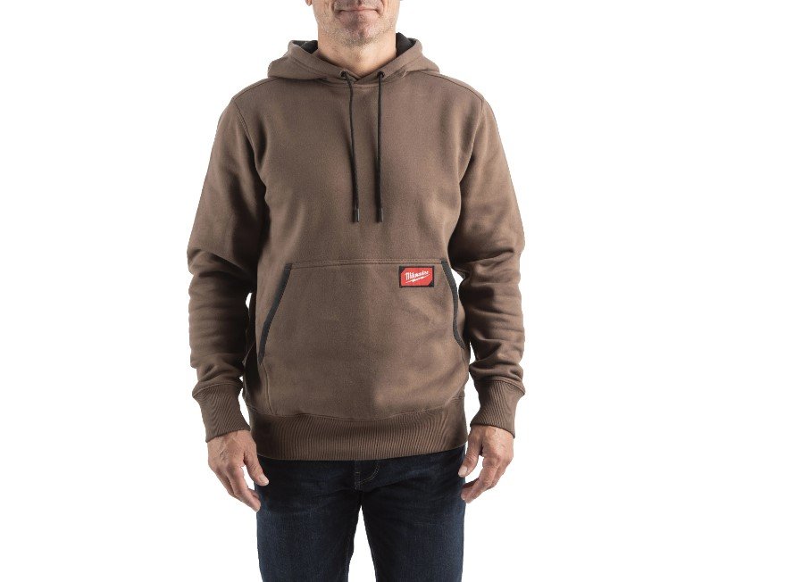 MILWAUKEE Толстовка WHMW з капюшоном, коричнева, розмір M | 4932493132