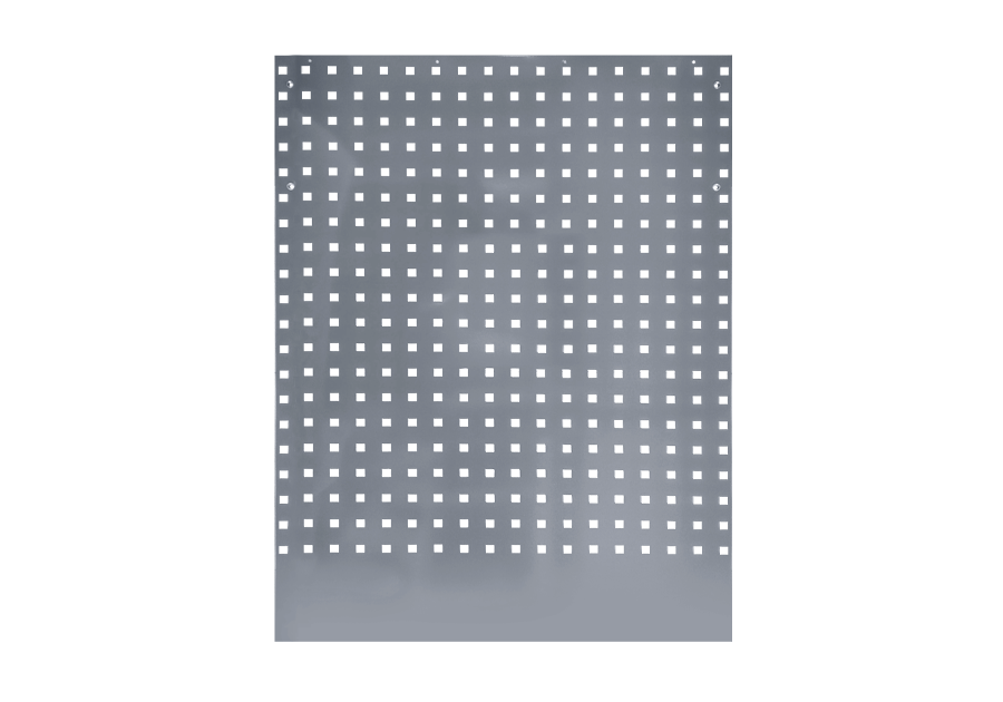 KING TONY Панель перфорированная серая задняя угловая 1075 x 24 x 798 | 87D11-16A-G
