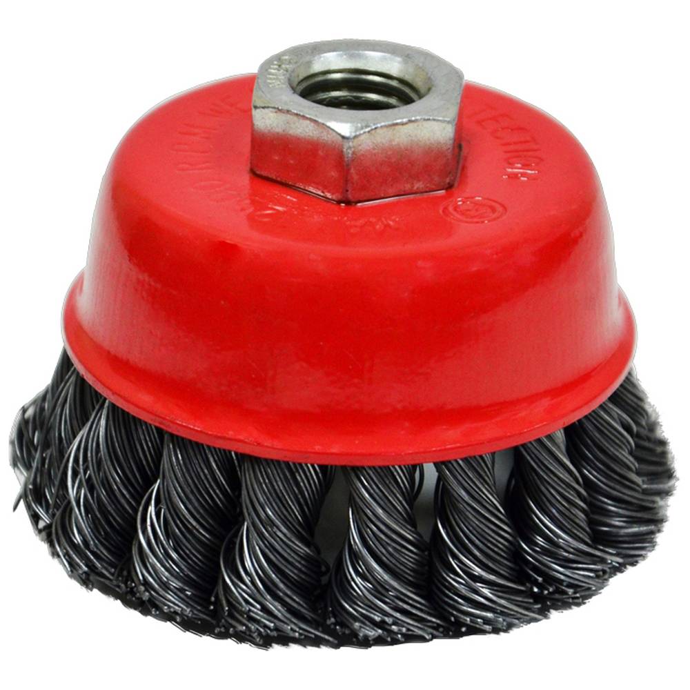 Щітка крацовка Чашка закручена, 65мм Spitce | 18-190