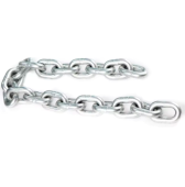 Цепь короткозвенная 10,0mm оцинкованная, отрезок 3,5 мп