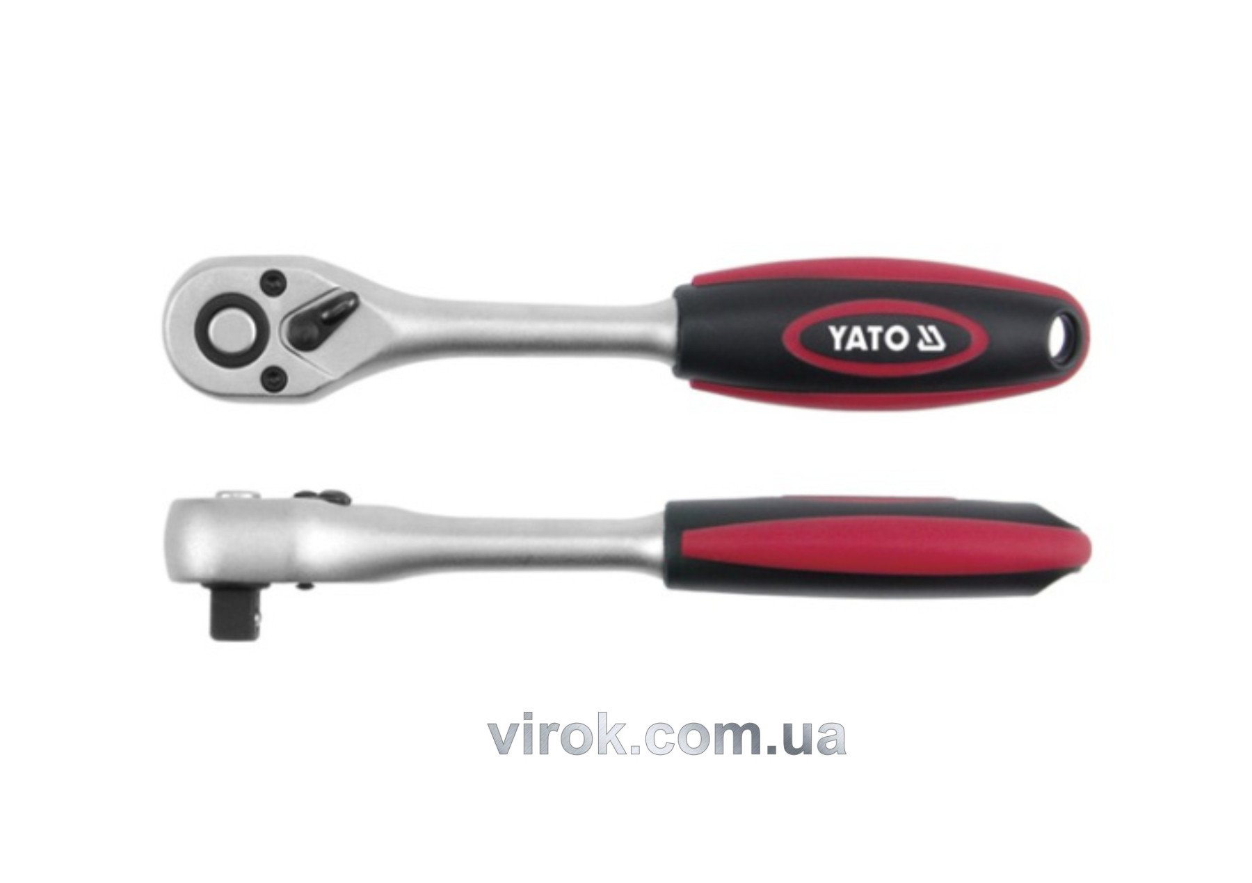 YATO Тріщатка YATO : квадрат 1/2", L= 265 мм, 72T  | YT-0324