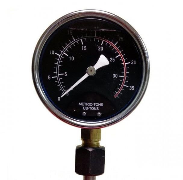 KING TONY Манометр к прессу 12т | 9TY511-12P02A