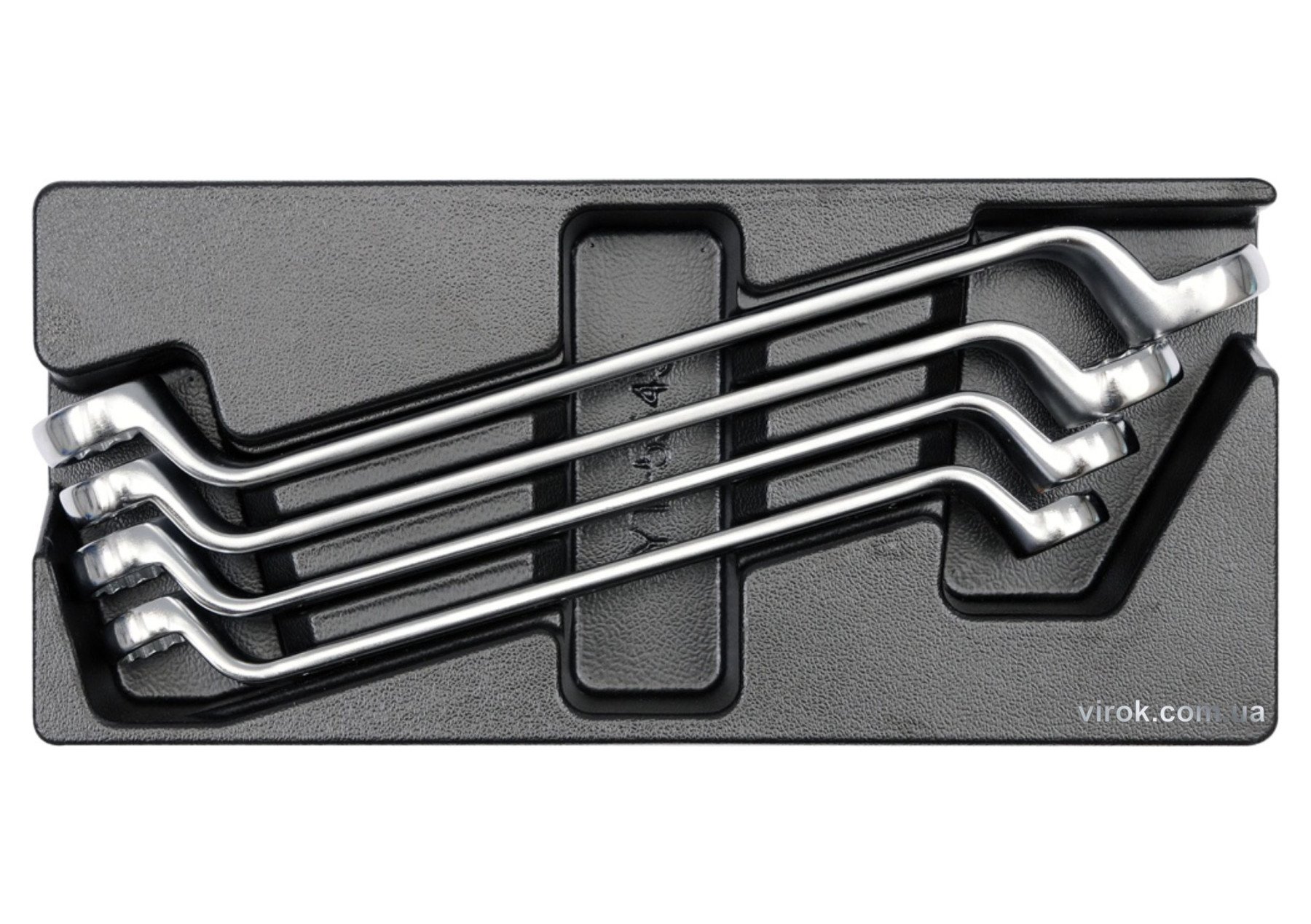 YATO Вклад до інструментальної шафи YATO, ключі накидні вигнуті 21х23, 24х27, 25х28, 30х32 мм, 4 шт.