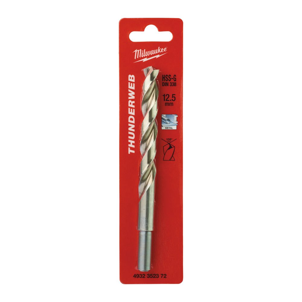 MILWAUKEE Свердло по металу THUNDERWEB HSS-GDIN338, Ø12,5x151мм | 4932352372