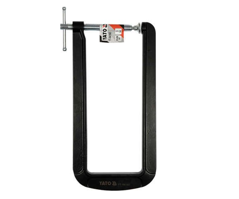 YATO Струбцина з гвинтовим затискачем YATO, тип "С" глибока, 101х 304 мм  | YT-64192