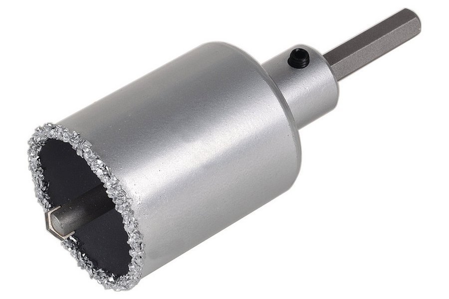 Wolfcraft кольцевая пила с покрытием из карбида с хвостовиком и сверлом Ø 33 // 3893000