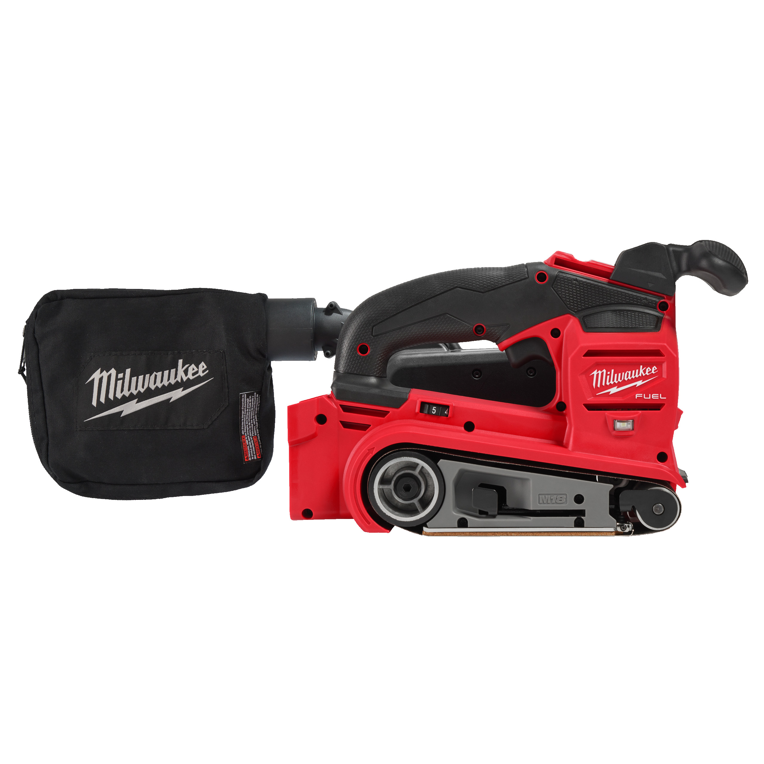 MILWAUKEE Аккумуляторная ленточная шлифмашина M18FBTS75-0 Бесщеточный двигатель | 4933479614