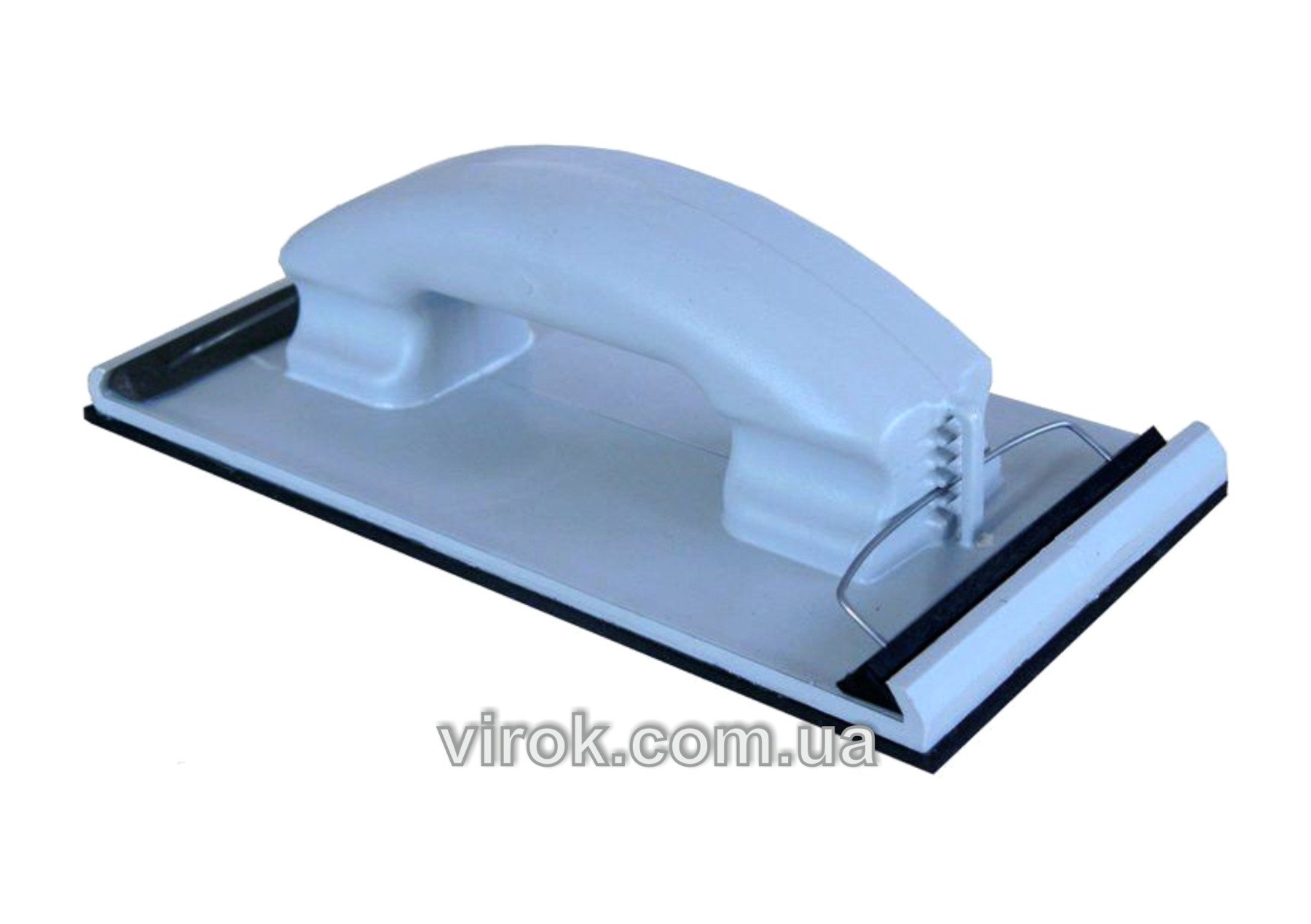 VIROK Терка пластмасова : зажими для сітки, L= 215х100 мм  | 08V115