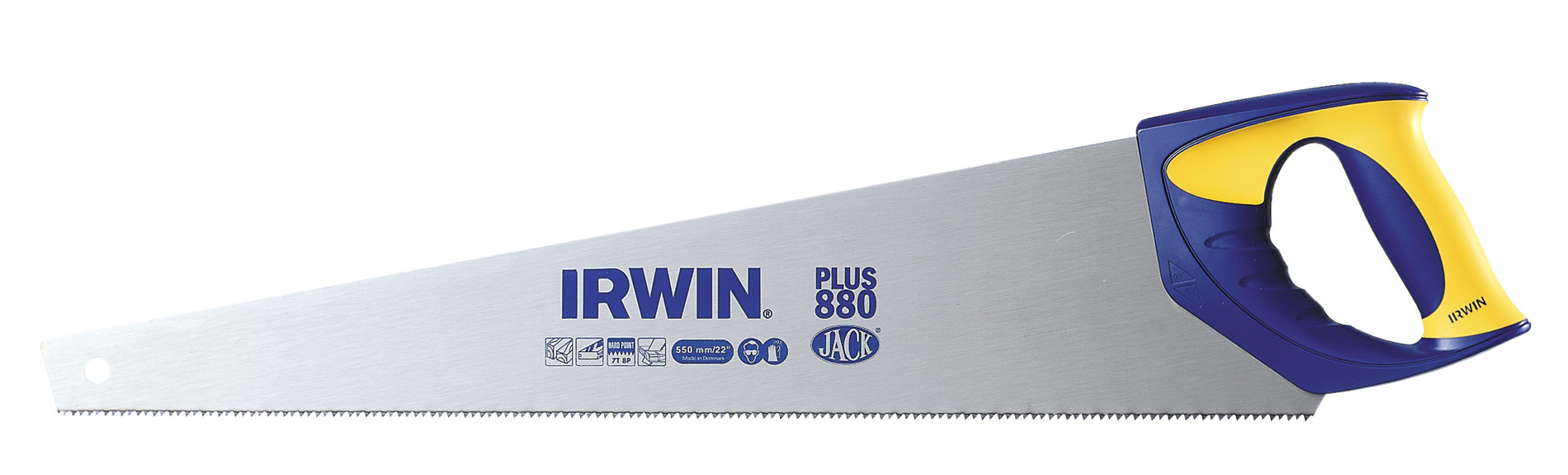 IRWIN Ножовка по дереву 550мм 8T/9P универсальная Plus, | 10503625