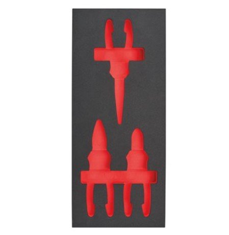 MILWAUKEE Ложемент для шарнирно-губцевого інструмента (3шт) | 4932493685