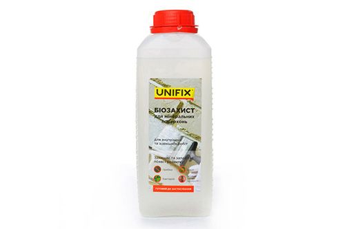 Биозащита грунтовка-пропитка 1кг UNIFIX