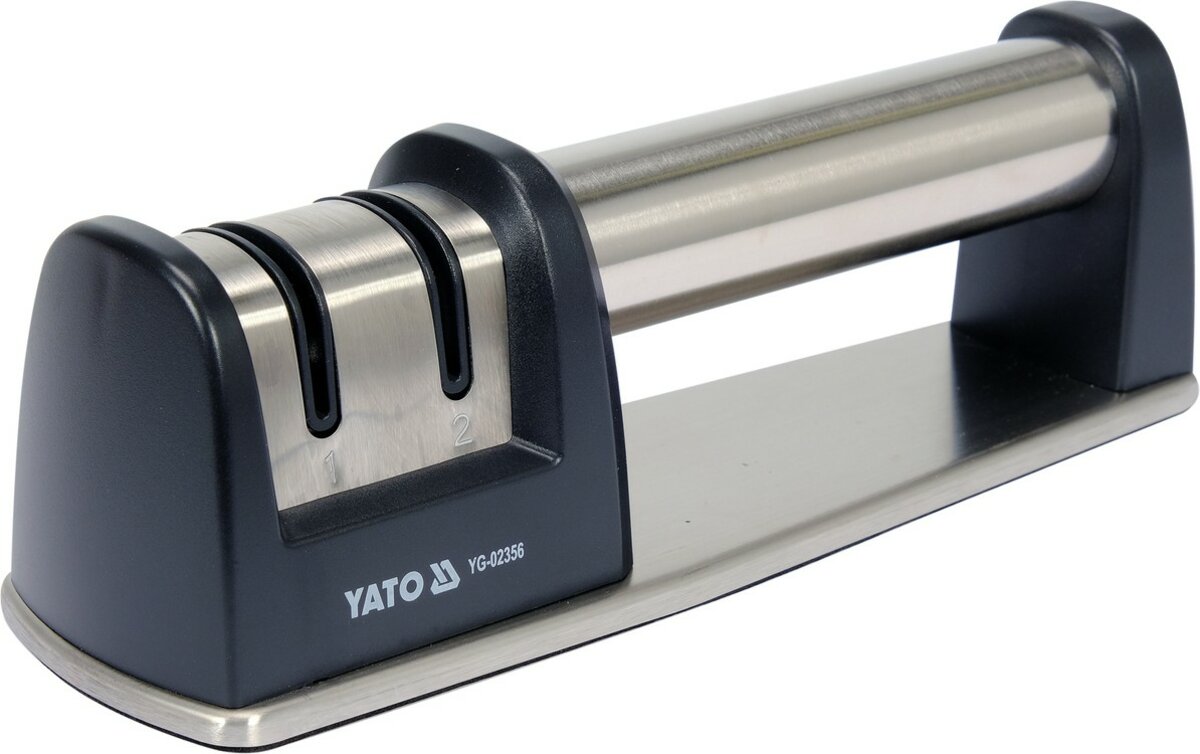 YATO Точило 2-в-1 для керамічних та сталевих ножів, 200х60х75мм  | YG-02356
