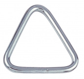 Кольцо нержавеющее сварное полированное треугольное A4 /// 8349