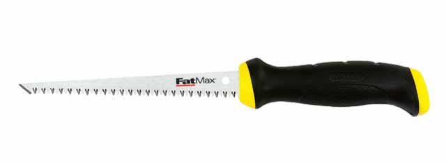 STANLEY 0-20-556 Ножовка узкая 355мм 7TPI с зубом "Jet-Cut", ручка прямая FatMax на блистере