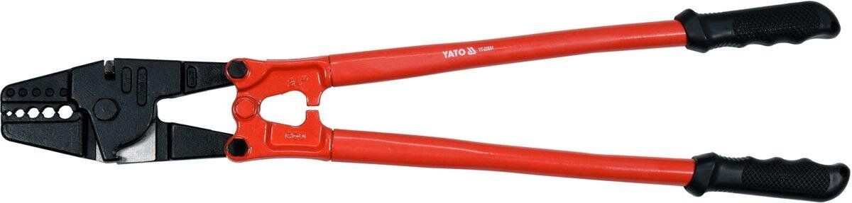 YATO Кліщі ручні YATO для обтискання кабелів Ø= 4, 6.5, 8, 9, 10 мм, l= 600 мм  | YT-22851