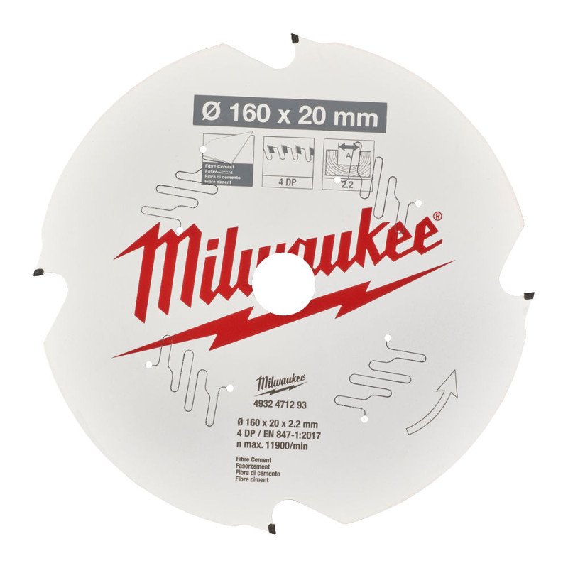 MILWAUKEE Диск пиляльний , Ø190/30/2мм, 24 зуб. (знято) | 4932430430