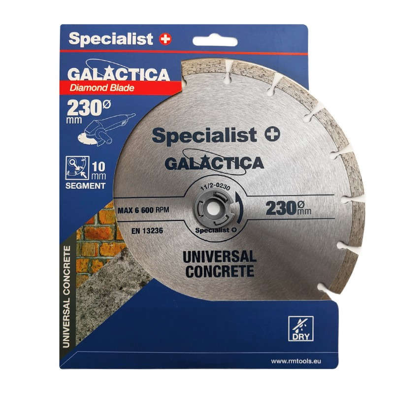Specialist+ Диск алмазний Specialist+ GALACTICA 230x10x22,2  // 11/2-0230