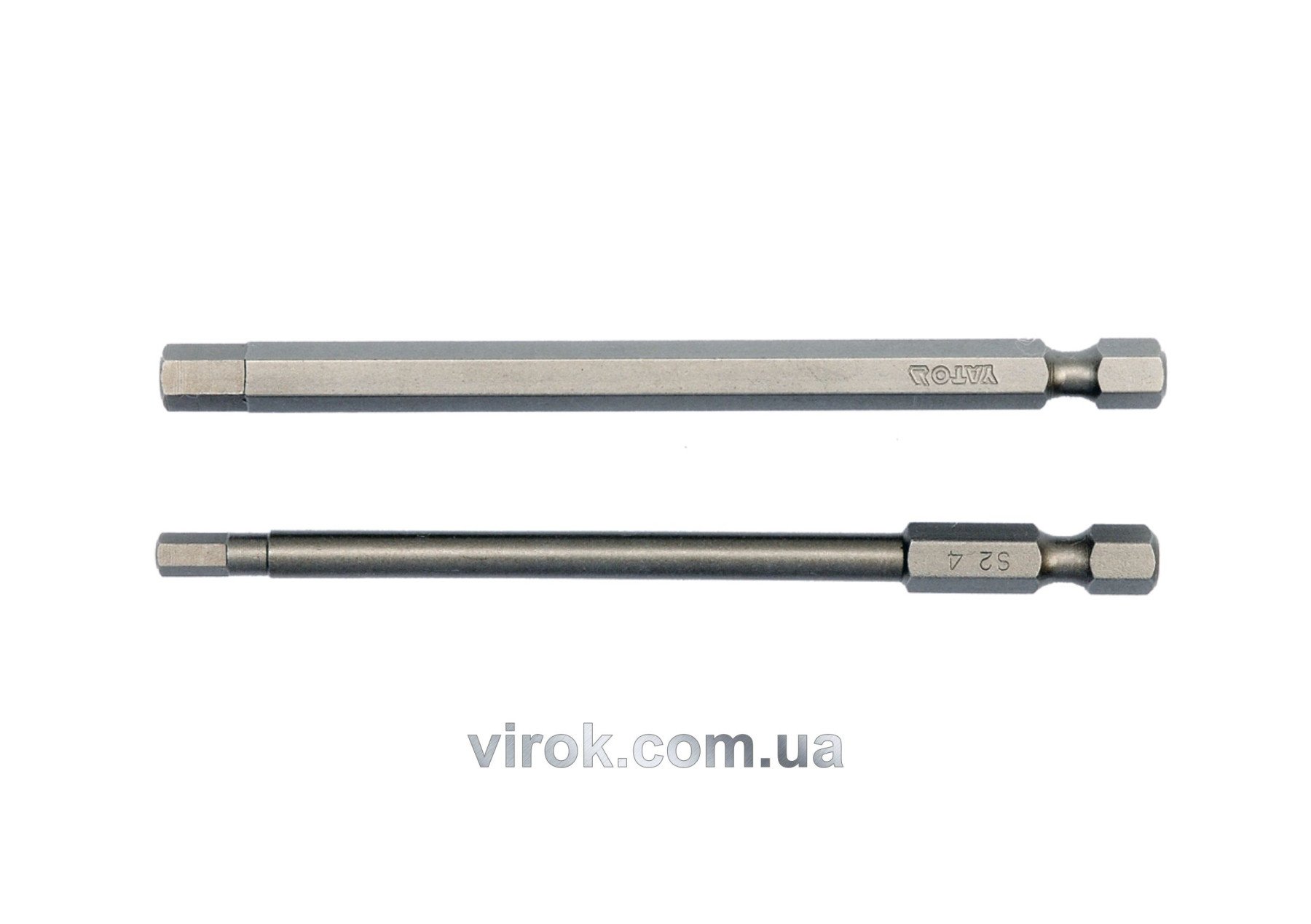 YATO Набір насадок викруткових YATO : "HEX-TAMPER" 4 , 6 мм, квадрат 1/4", L= 100 мм. 2шт.  | YT-049