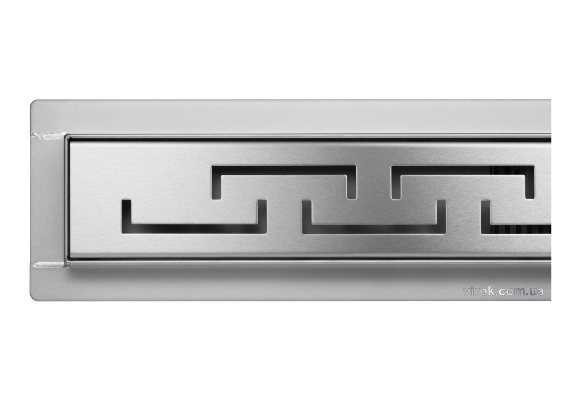 FALA Трап підлоговий для душу з нержавіючої сталі "OLIMP" ; 60х 7х 7 см, сифон h= 52 мм  | 75421