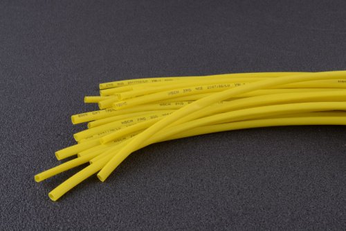 Термоусаживаемая трубка 1,5мм желтая (пак. 1мx30шт) APRO