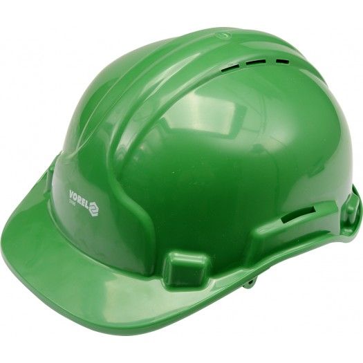 VOREL Каска для захисту голови зелена(DW) | 74195