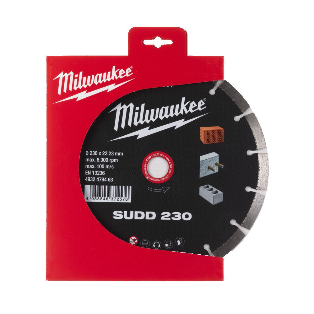 MILWAUKEE Алмазный диск SUDD 230 (1 шт) | 4932479463