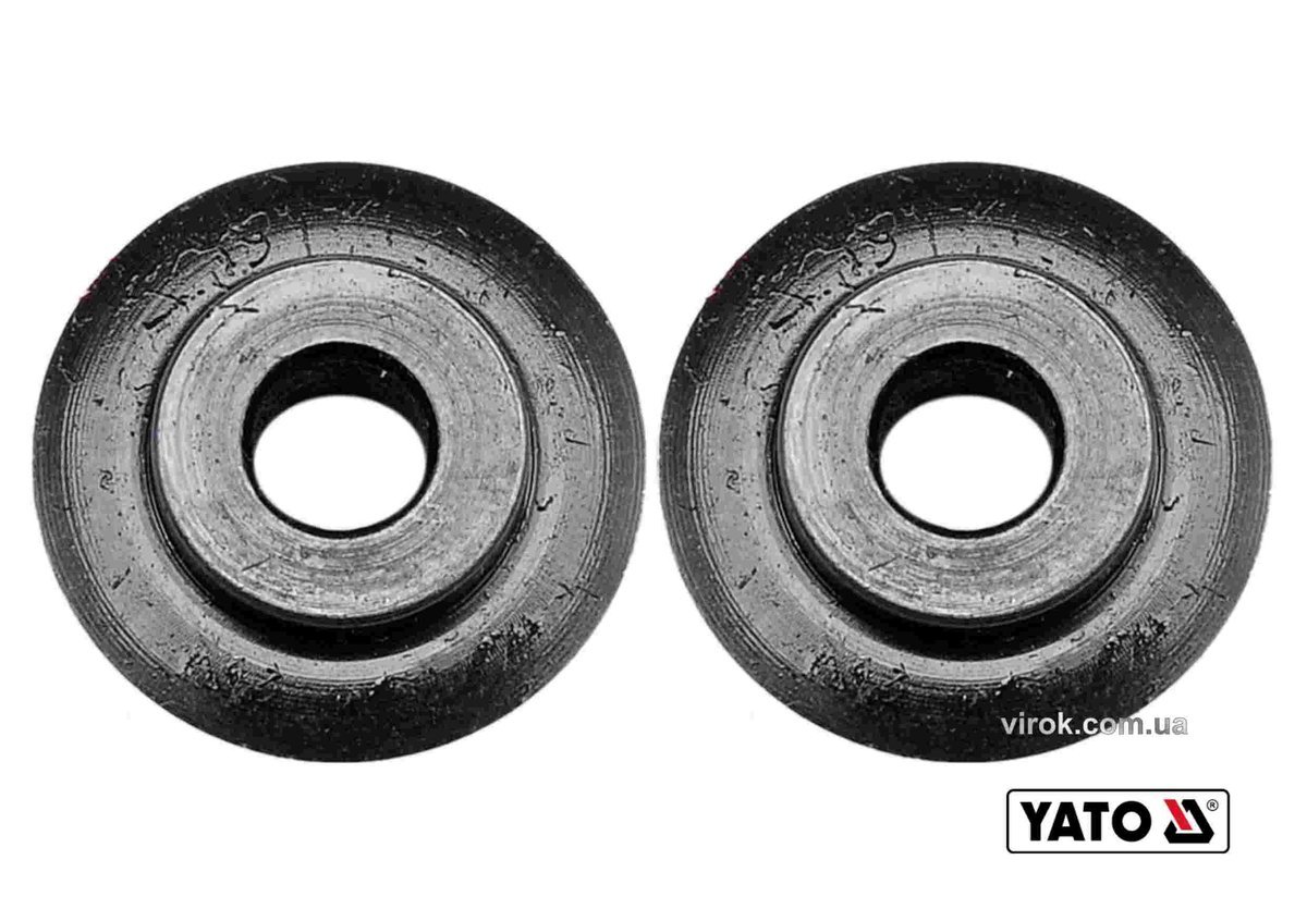 YATO Різці дискові YATO для труборіза : Ø= 18 х 4 мм, h= 4,8 мм.(YT-22338) 2 шт.  | YT-22315