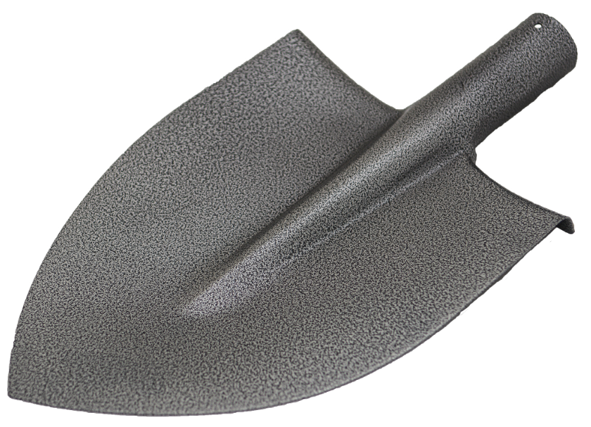 VIROK Лопата штикова "АМЕРИКАНКА" (молоткове пофарбування) без держака | 12V155