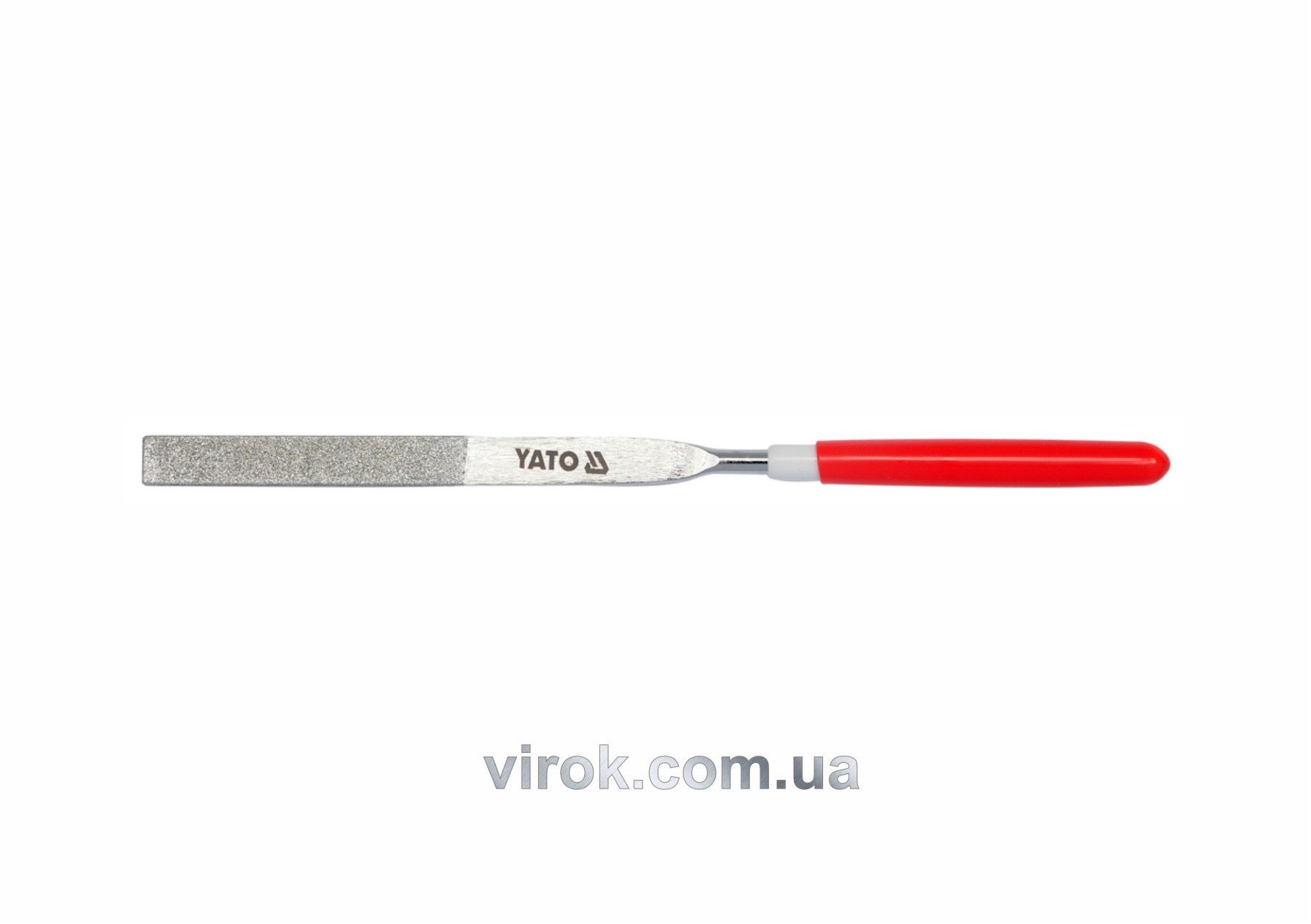 YATO Надфіль алмазний YATO плоский, l= 160/50 мм, b= 4 мм  | YT-6147