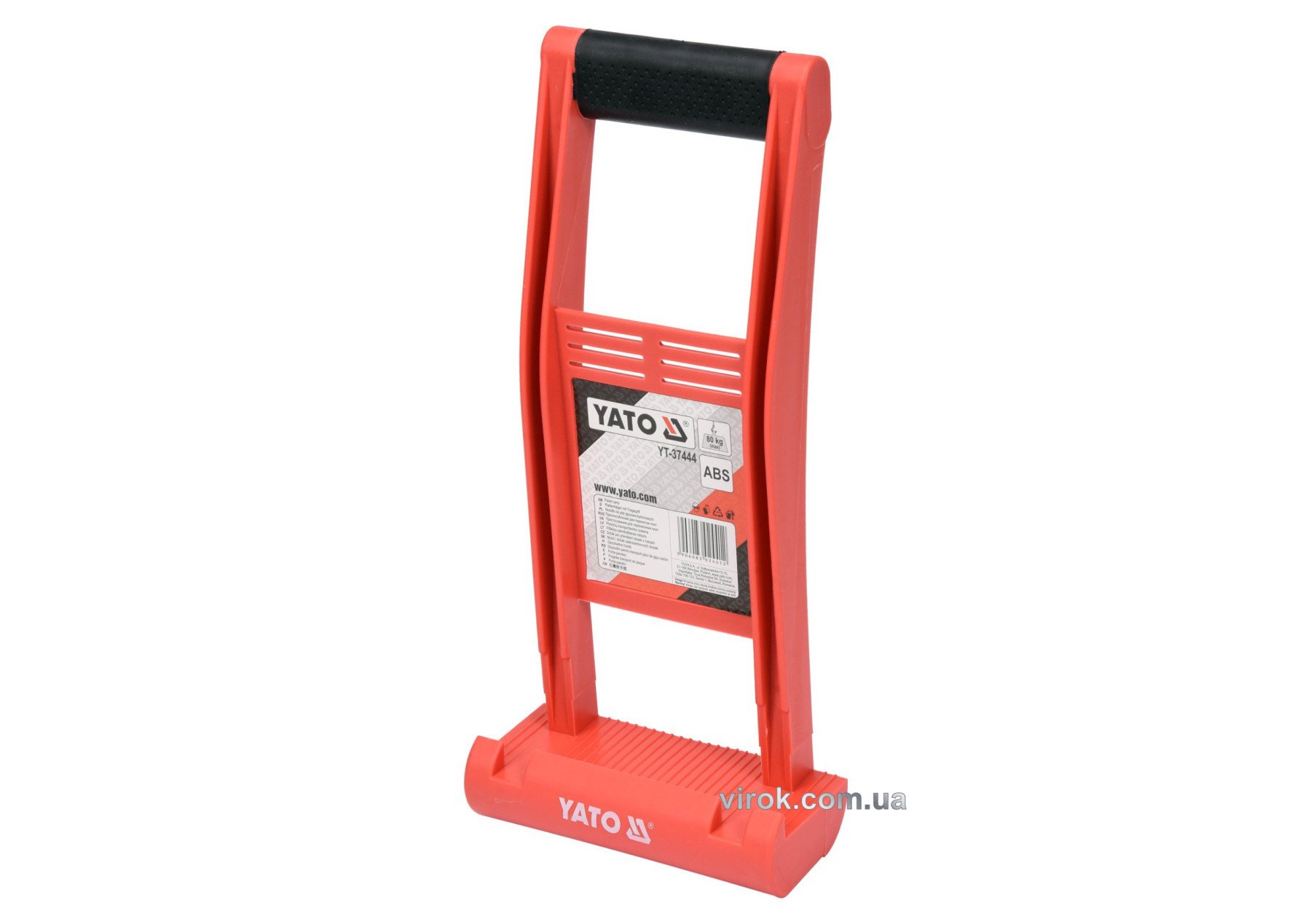 YATO Ручка для перенесення г/к плит YATO : пластикова ABS, L= 375 мм  | YT-37444