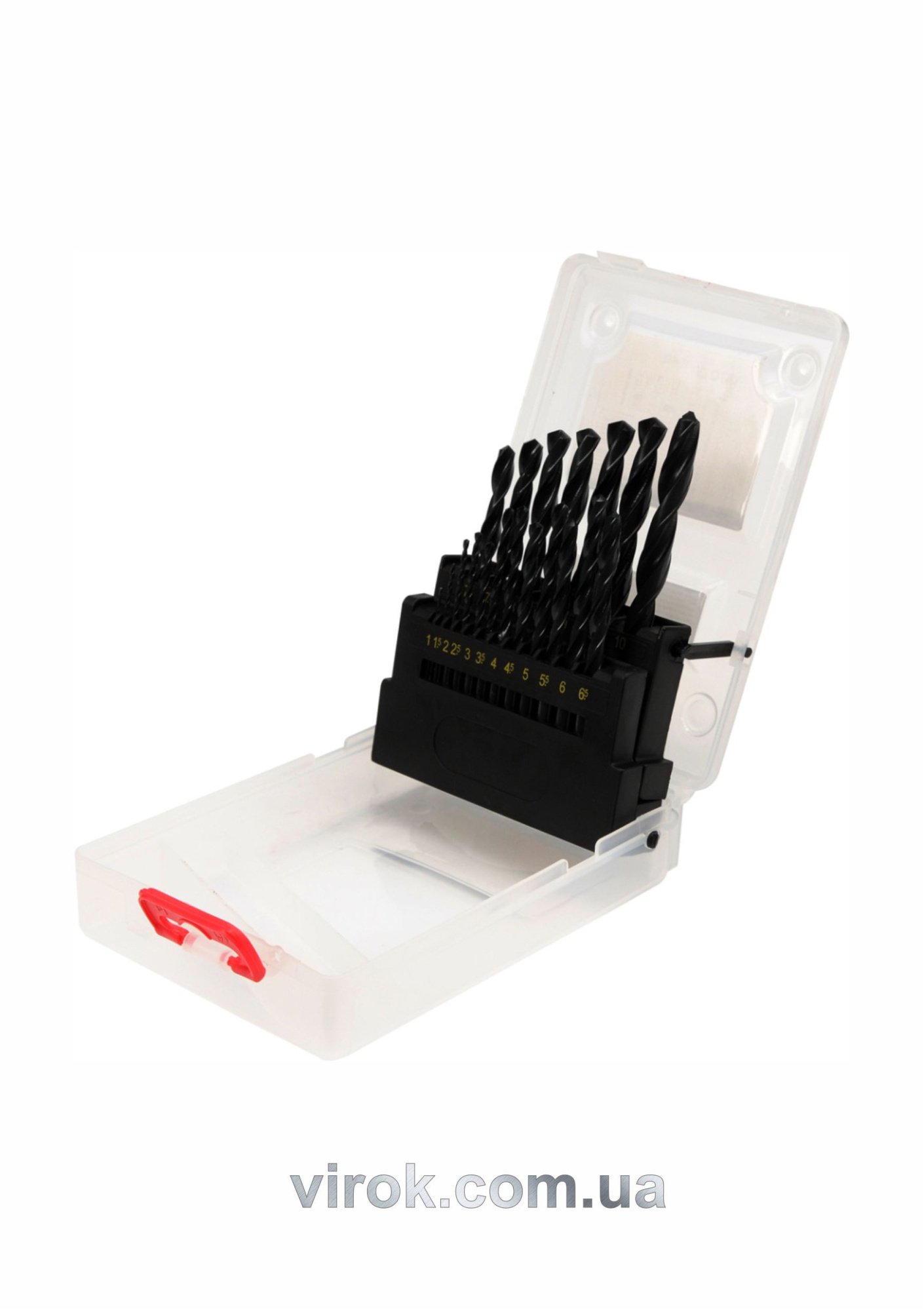 YATO Свердла по металу YATO : HSS, Ø=1-10 мм. (Набір/19 шт.)  | YT-4462